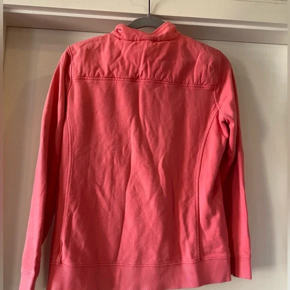 Size Small, Vineyard Vines Classic Shep Quarter Zip-Up - Nantucket Red - Picture 2 of 3